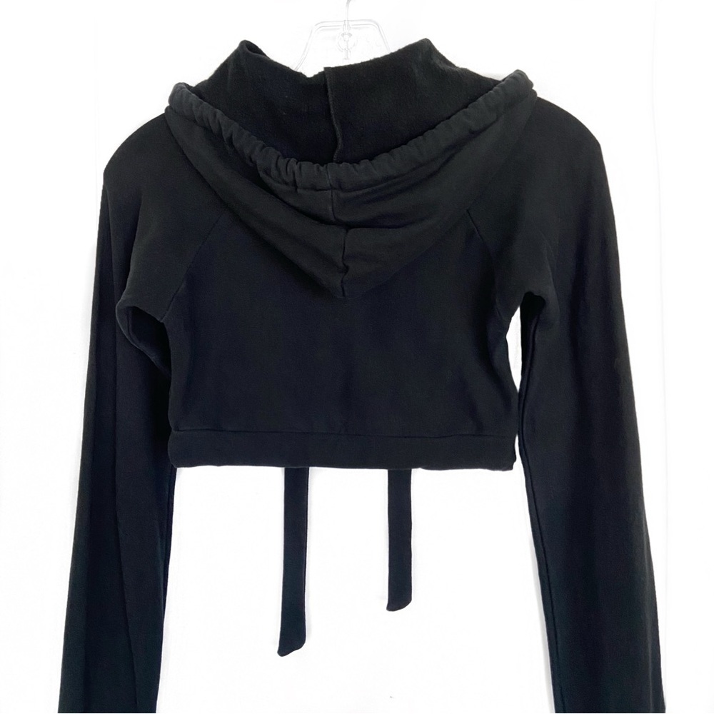 AYAI ARE YOU AM I Cropped Hoodie Sweatshirt - Picture 2 of 5